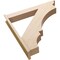 Ekena Millwork 7 1/2-in W x 48-in D x 48-in H Balboa Trad Rough Cedar Woodgrain TimberThane Outlooker, Primed Tan OUTUR075X48X48BOA04RCPR - alternate 6